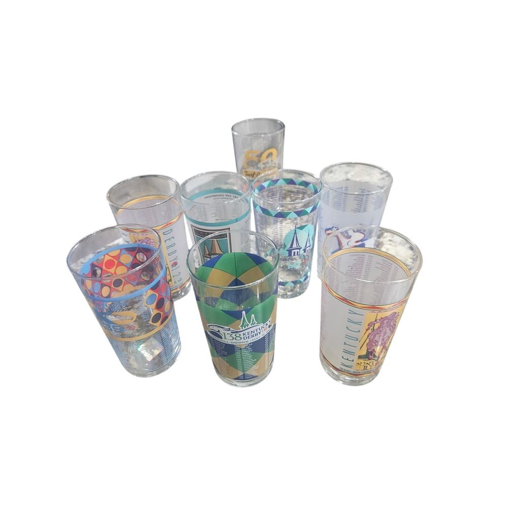 Kentucky Derby Mint Julep Glasses